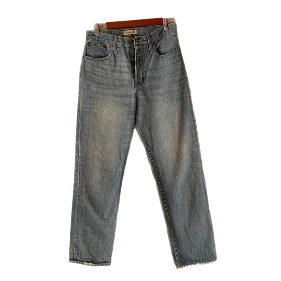 Madewell Jeans button front Boot Cut Size 26 - Picture 1 of 10